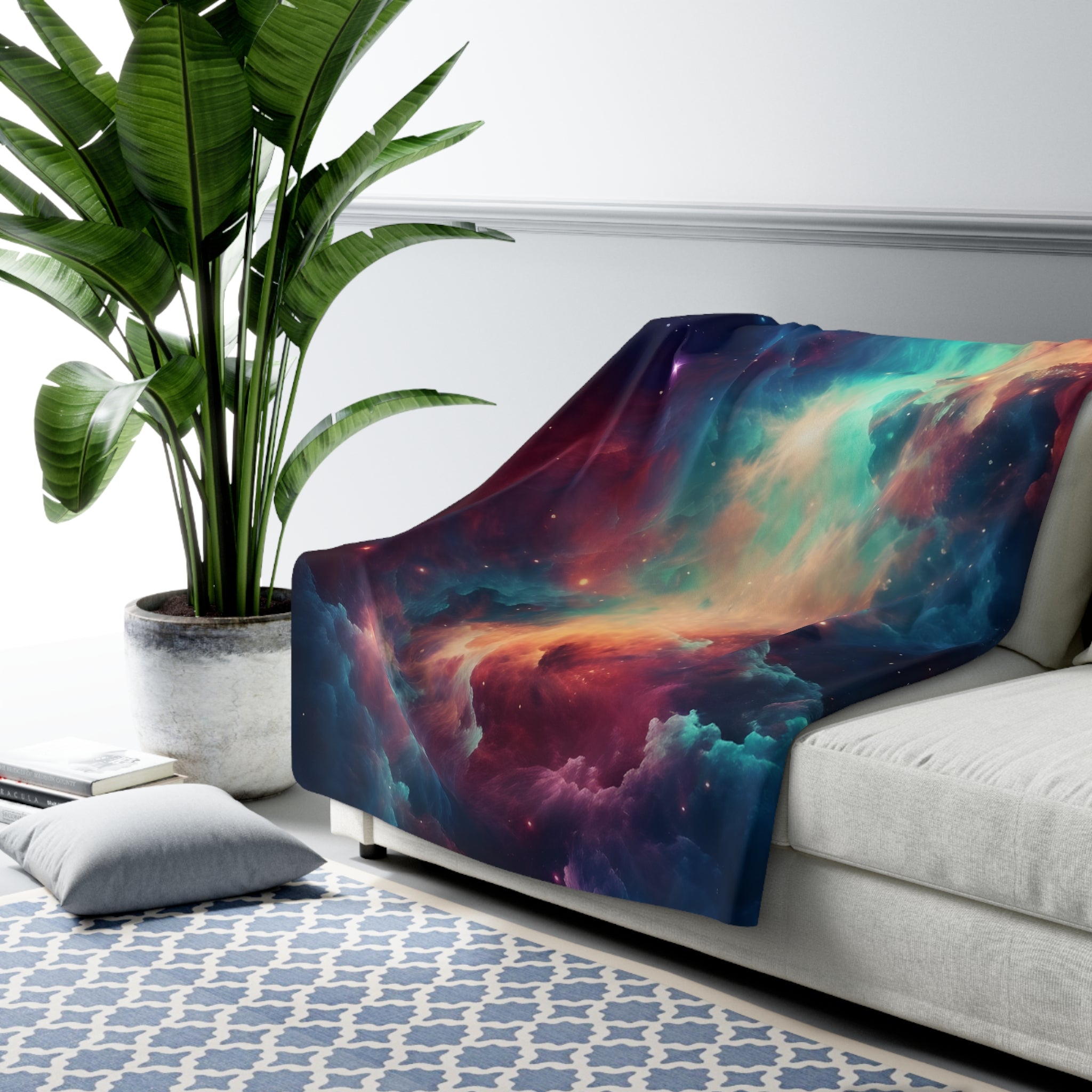 Supernova Stomper Fleece Blanket