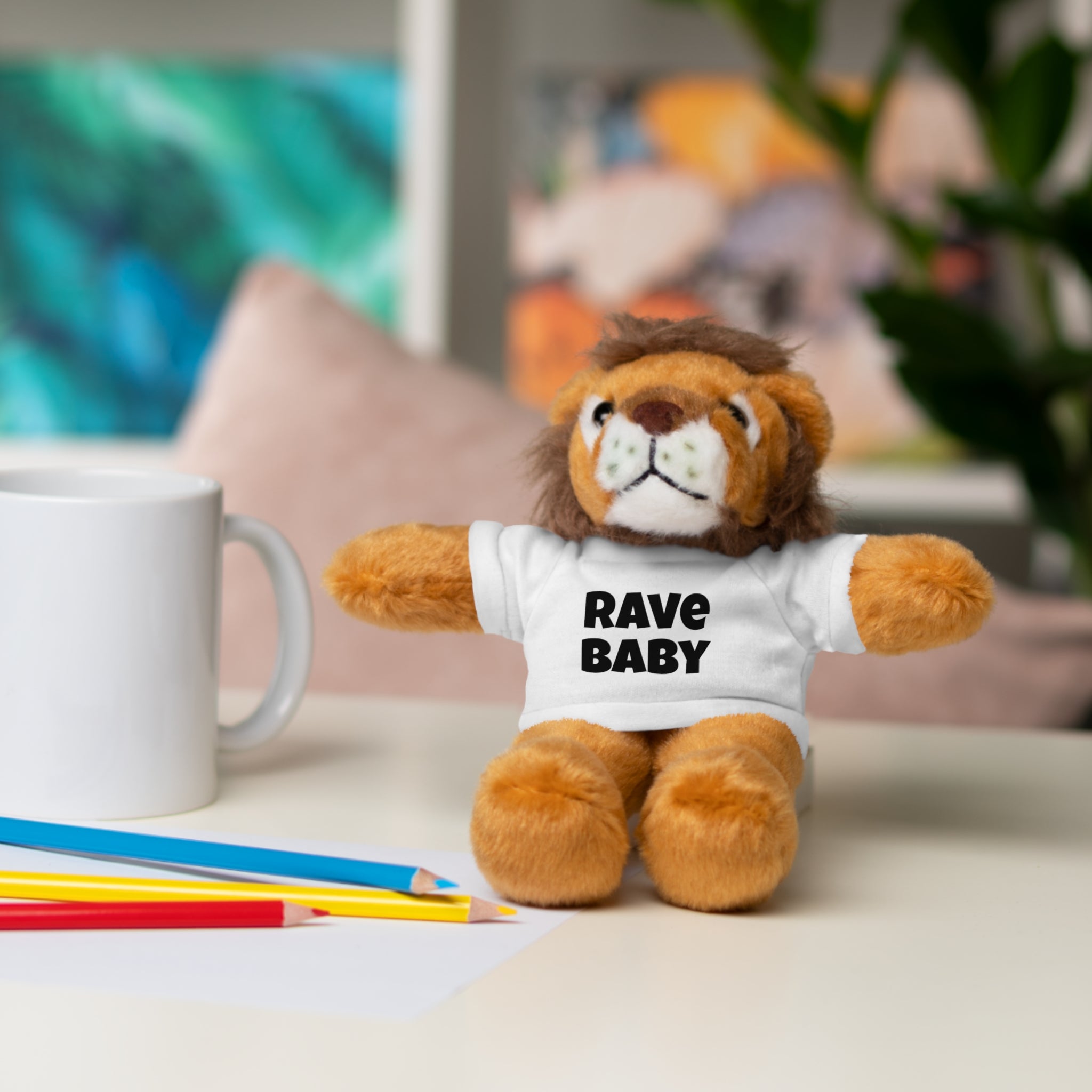 Rave Baby Stuffed Animal with Tee