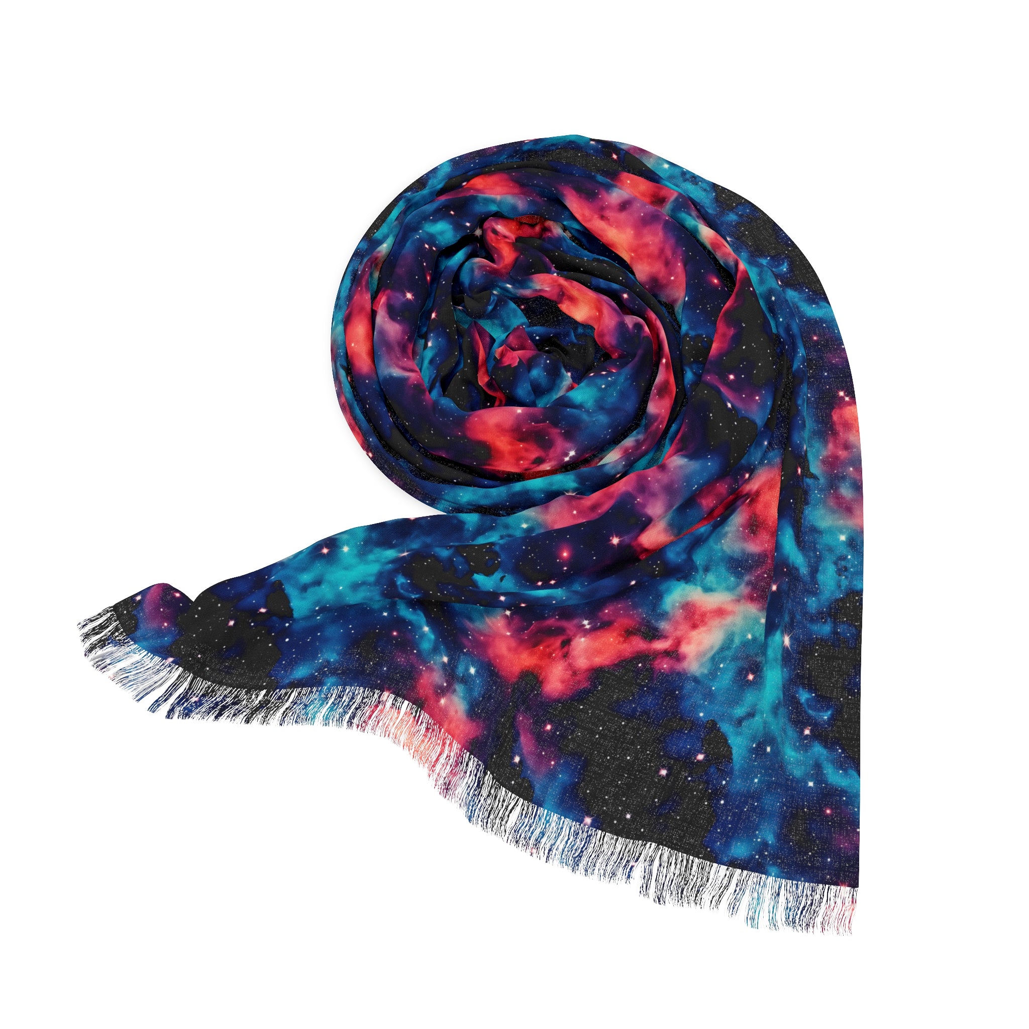 Spiral Galaxy Light Rave Scarf