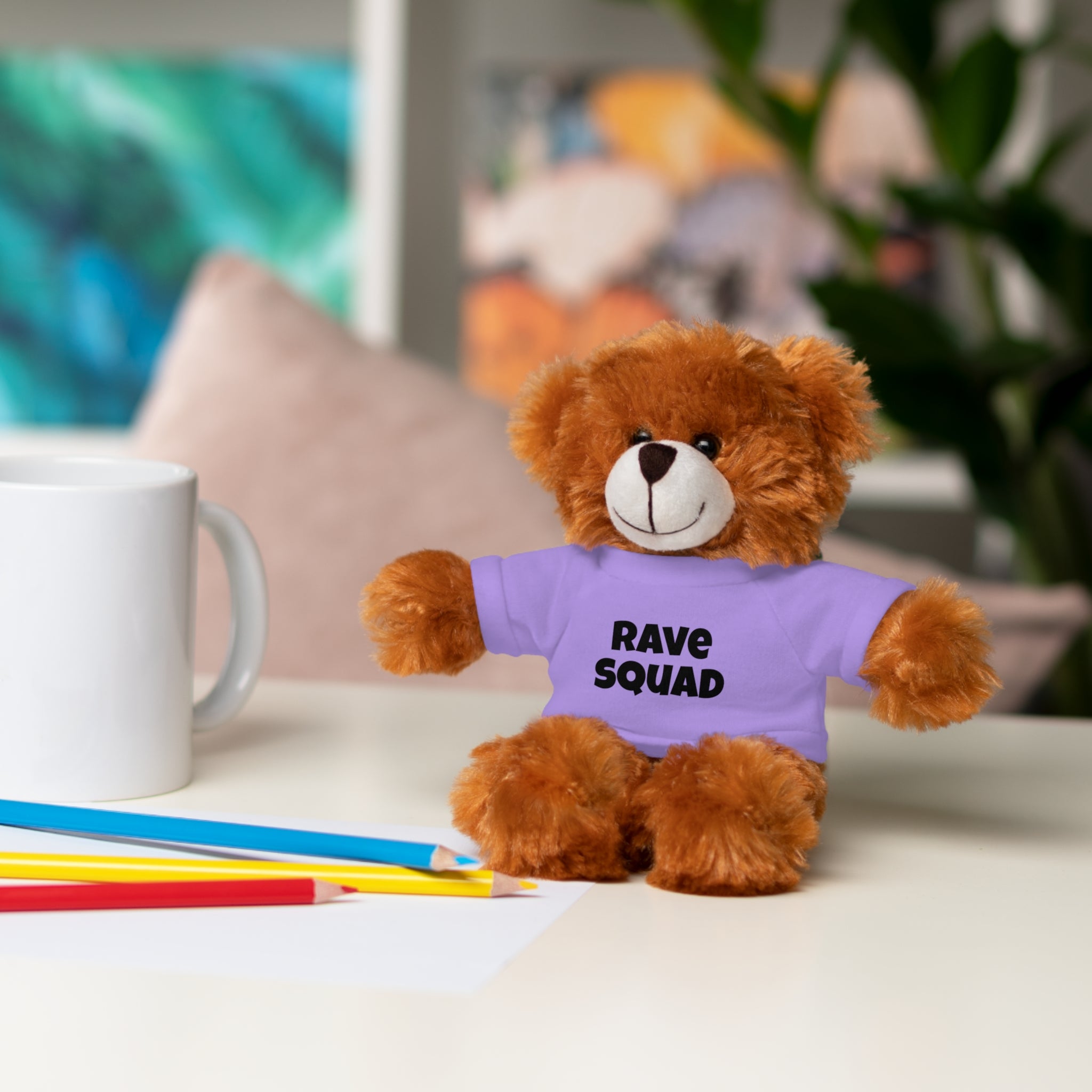 Rave Squad Stuffed Animal with Tee