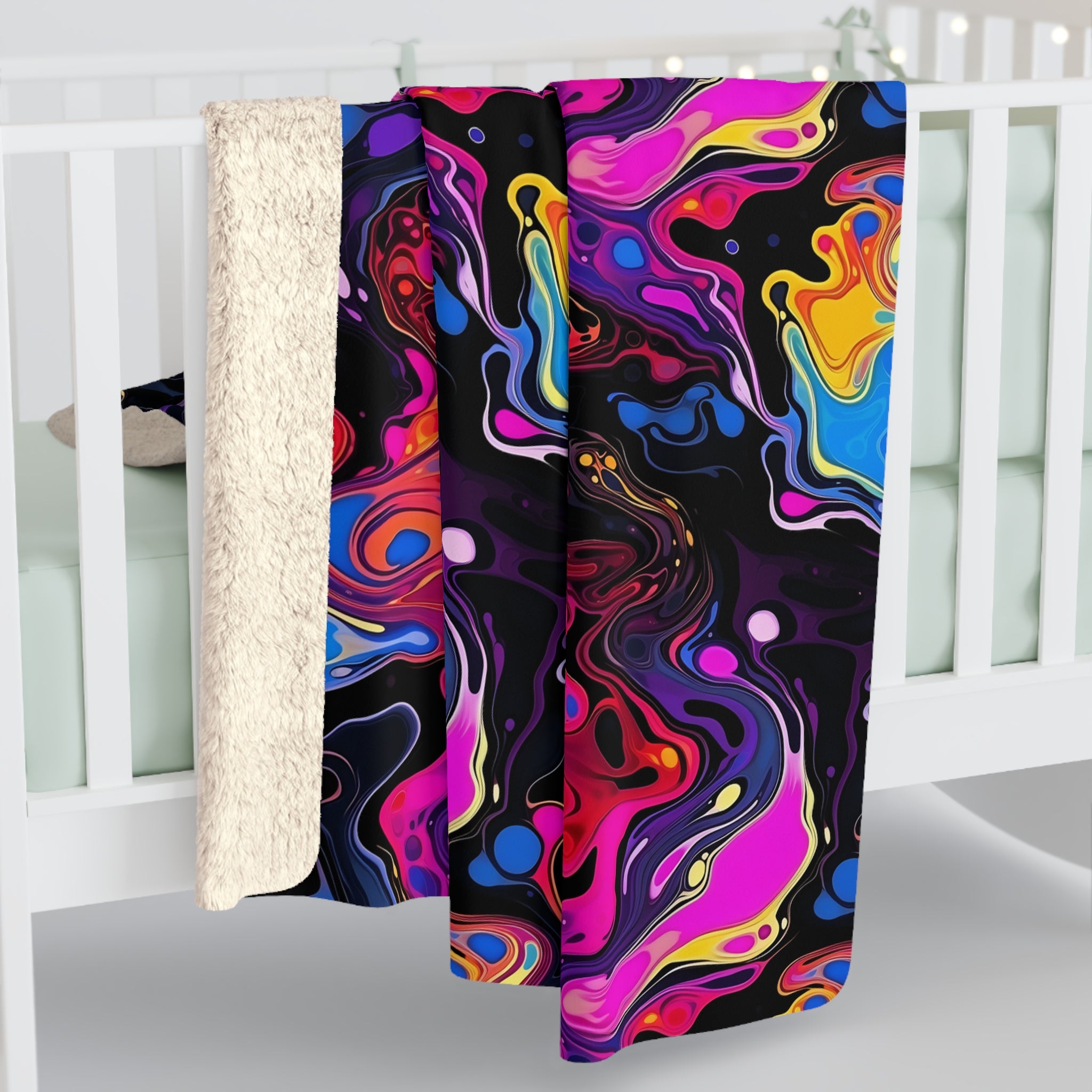 Trance Tornado Fleece Blanket