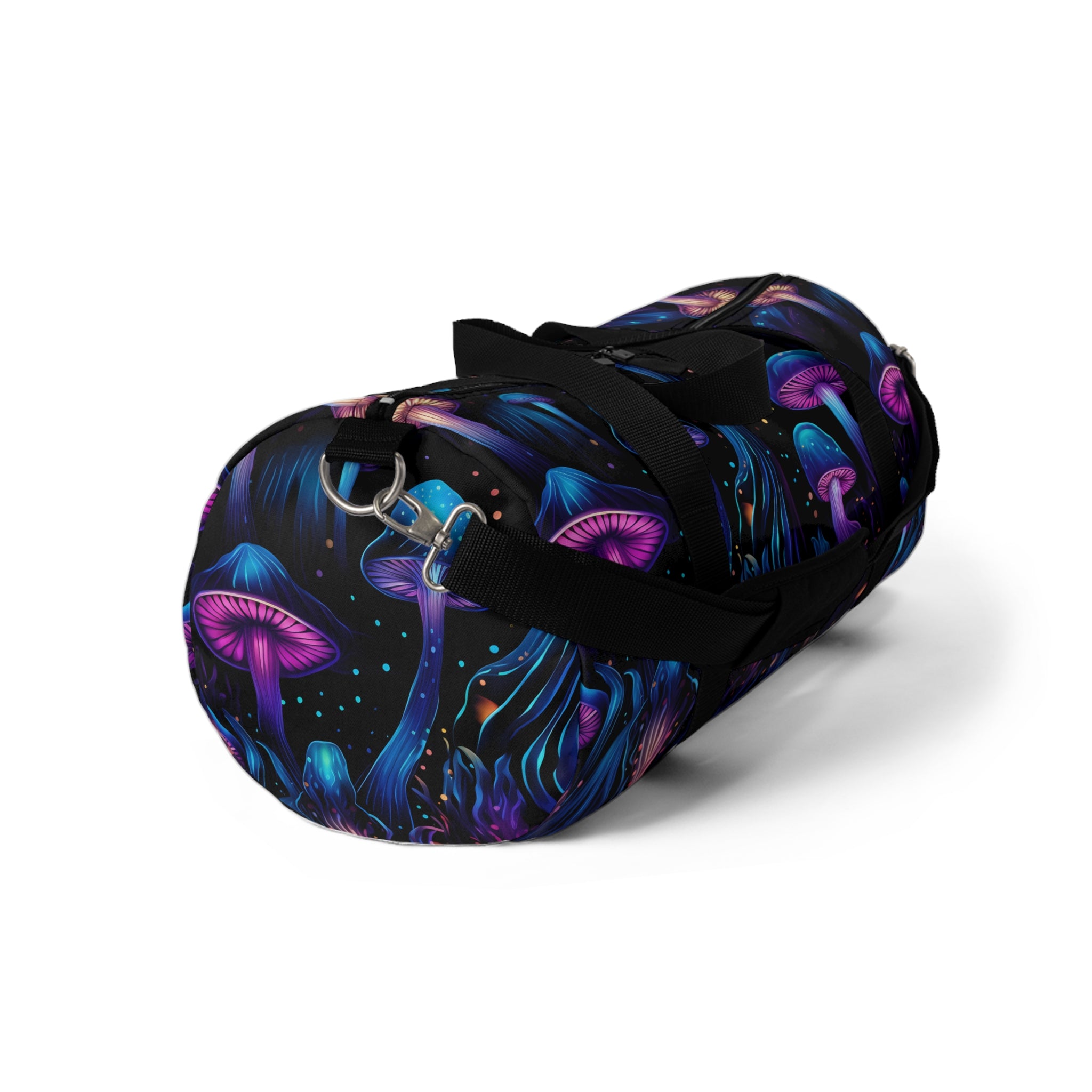 Electric Mushroom Dream Duffel Bag