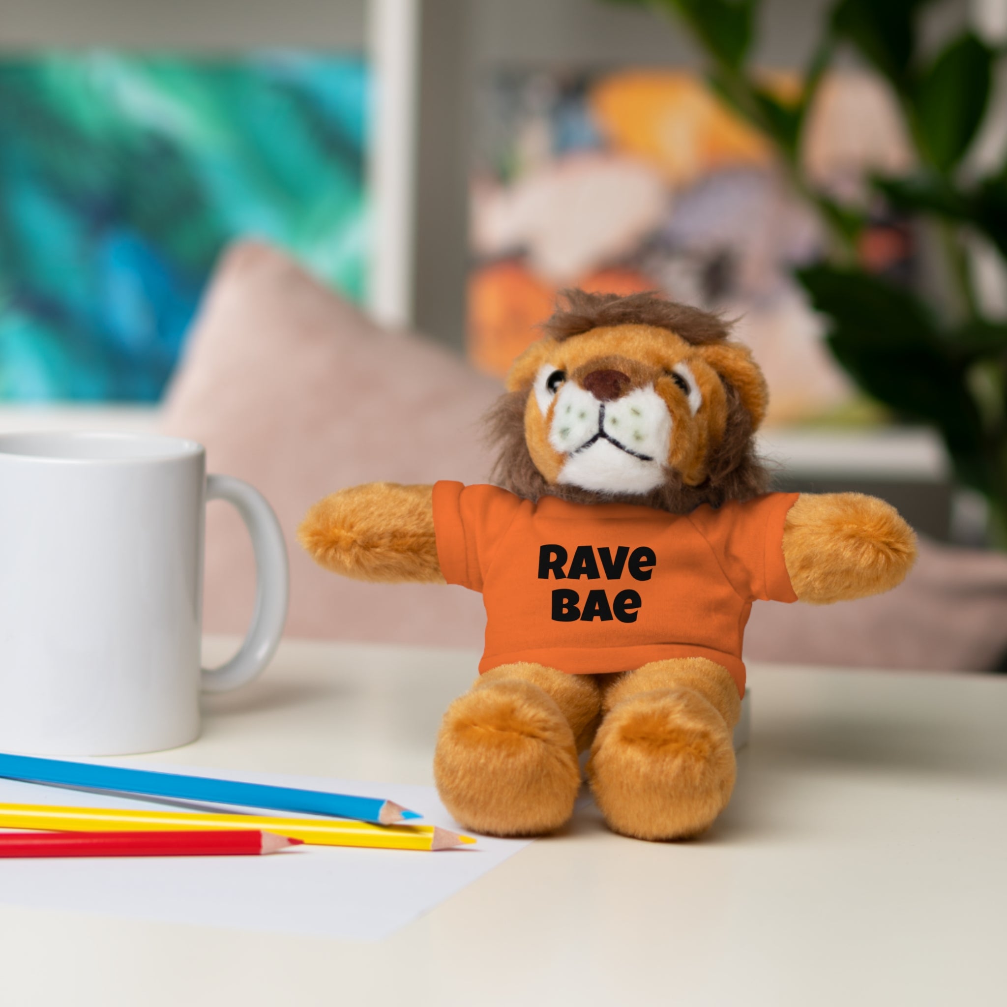 Rave Bae Stuffed Animal with Tee