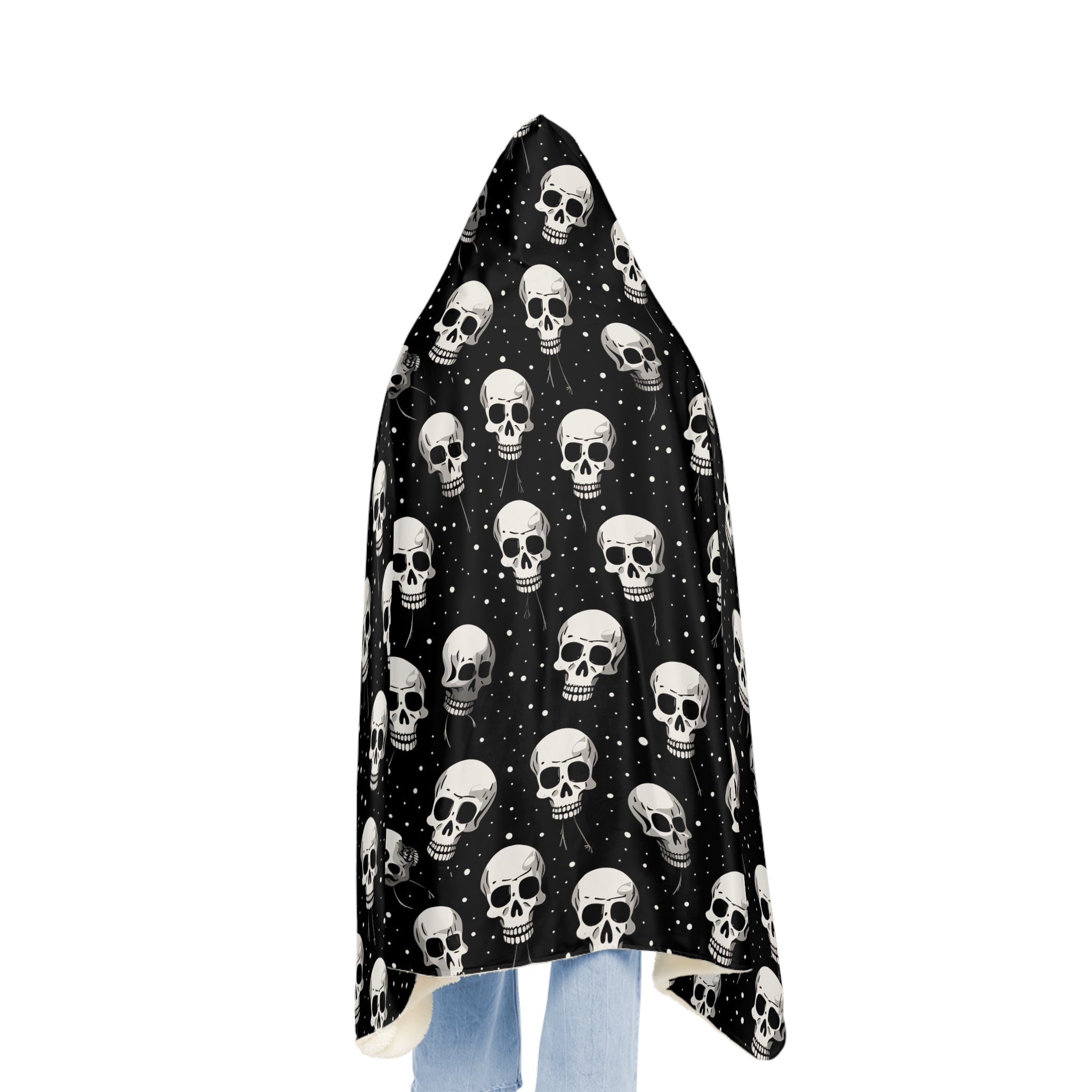 Celestial Skull Dance Snuggle Blanket