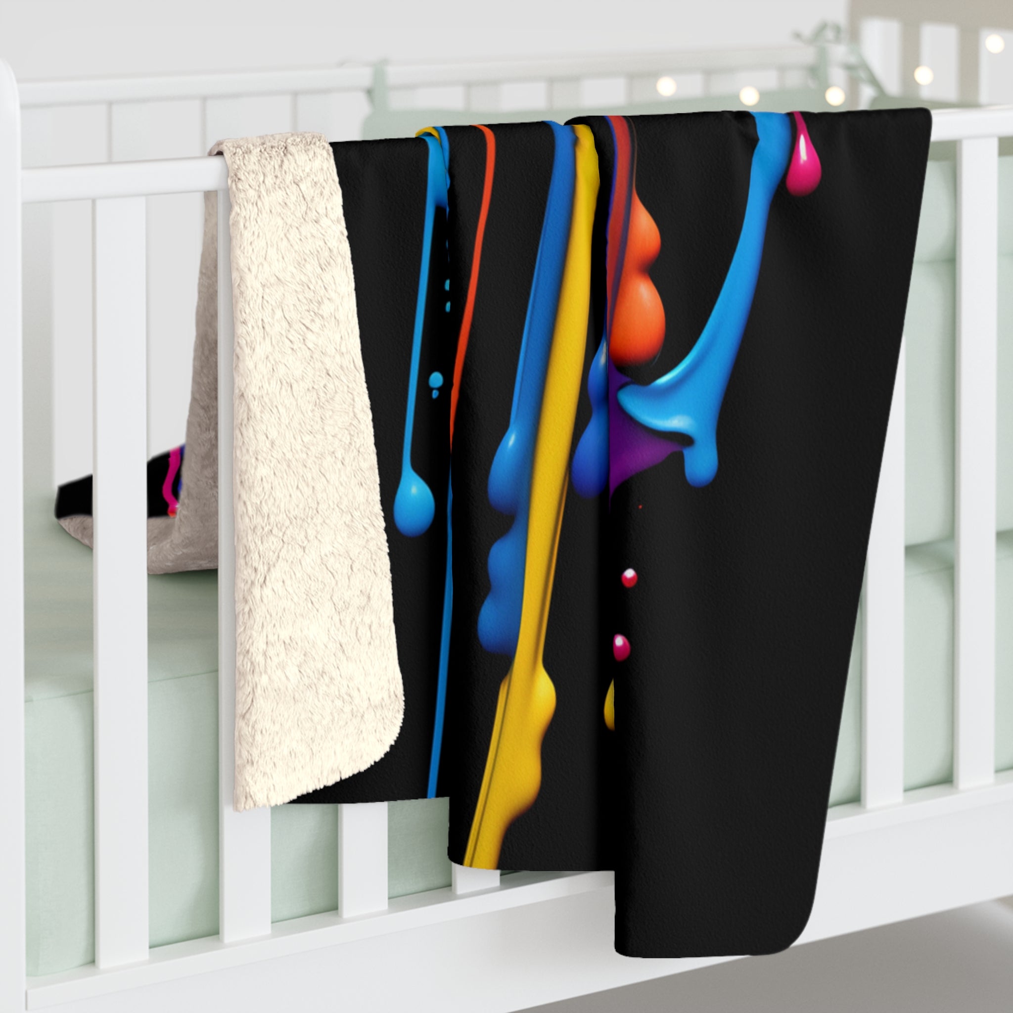 Color Melter Fleece Blanket