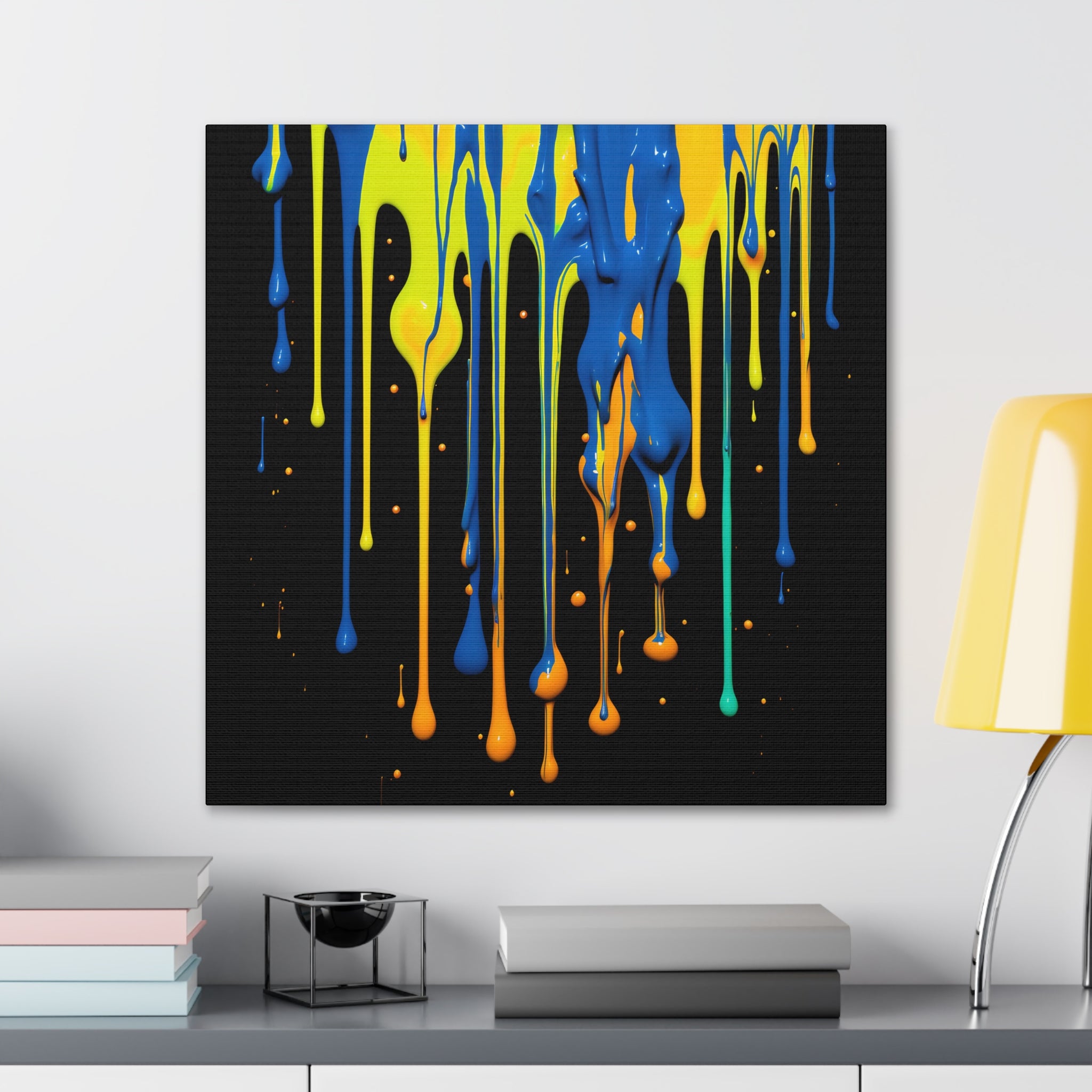 Mesmerizing Meltdown Canvas Print Art