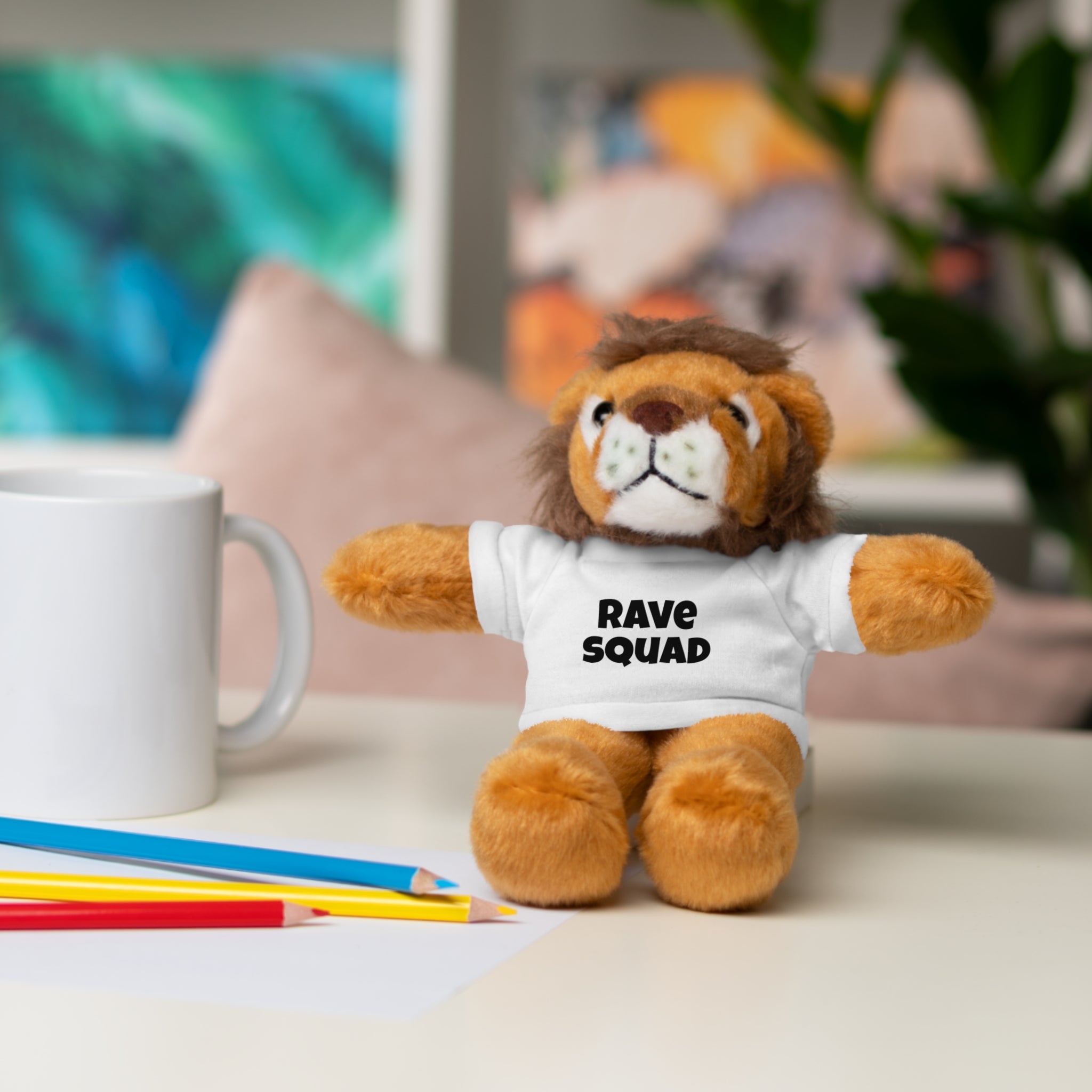 Rave Squad Stuffed Animal with Tee