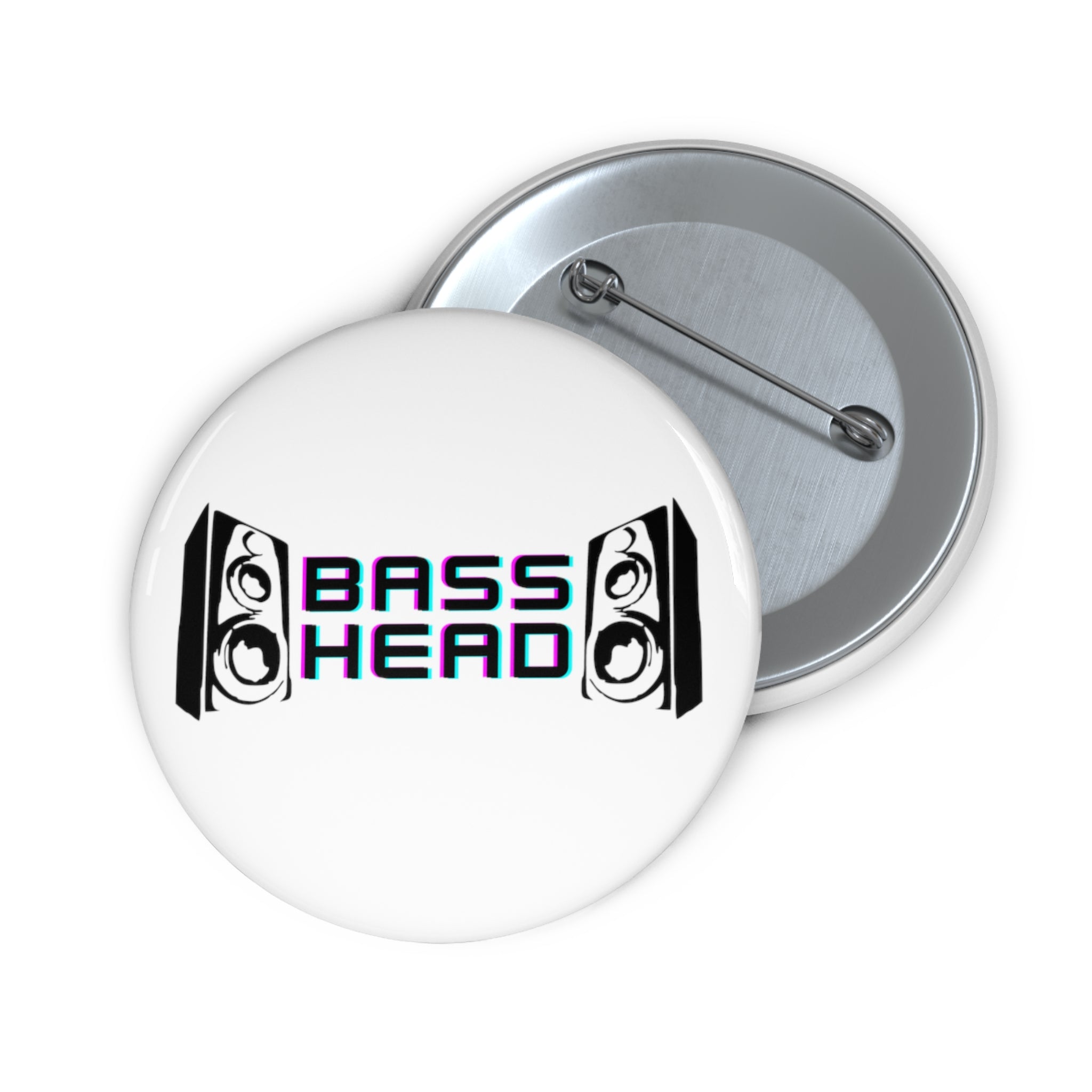 Bass Head Pin Button