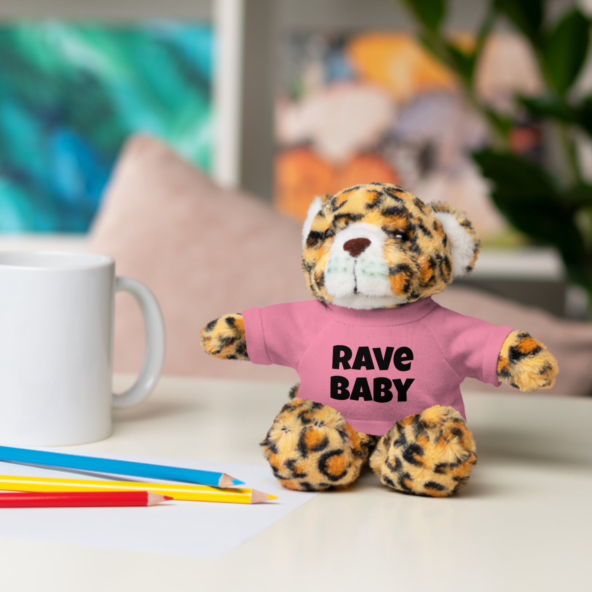 Rave Baby Stuffed Animal with Tee