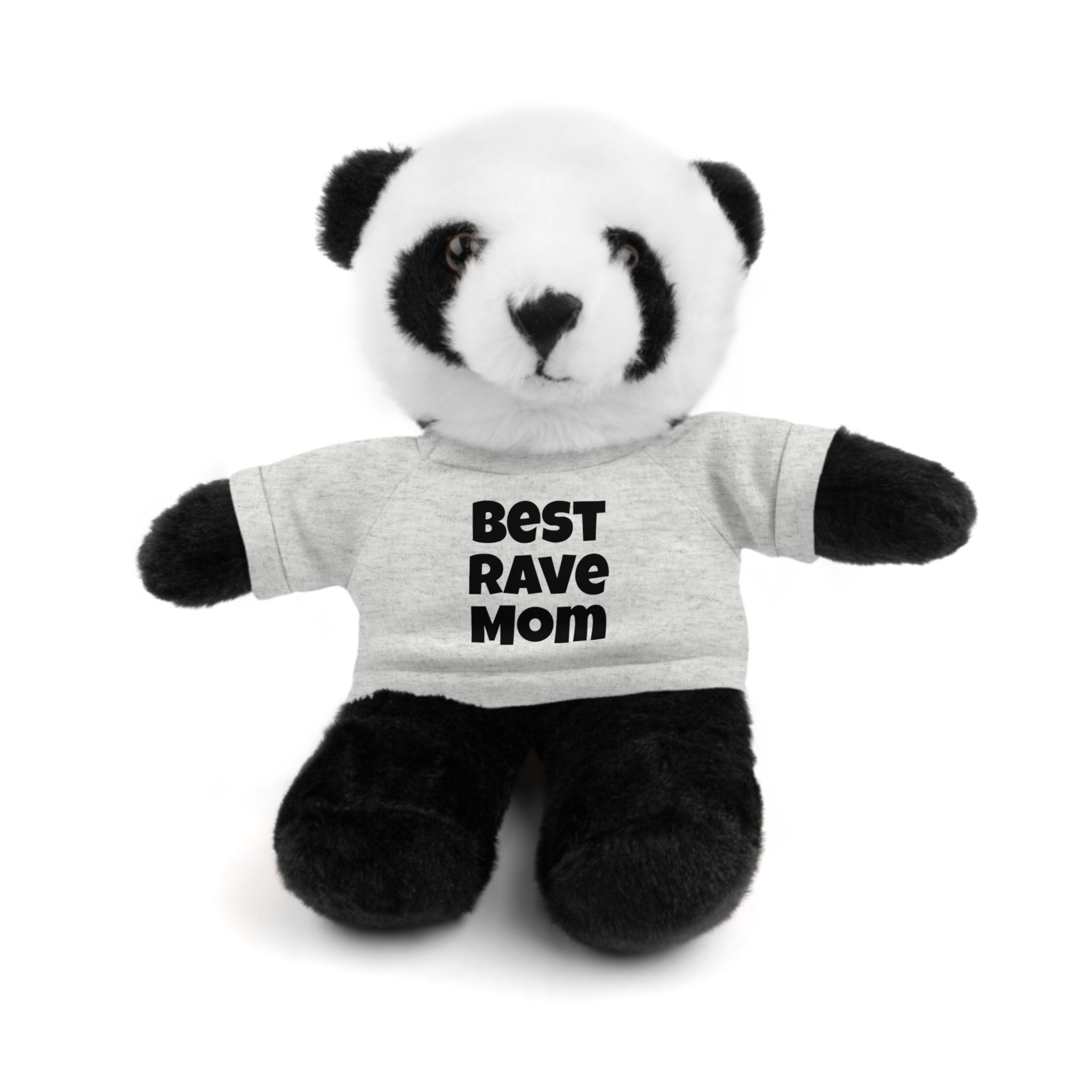 Best Rave Mom Stuffed Animal with Tee