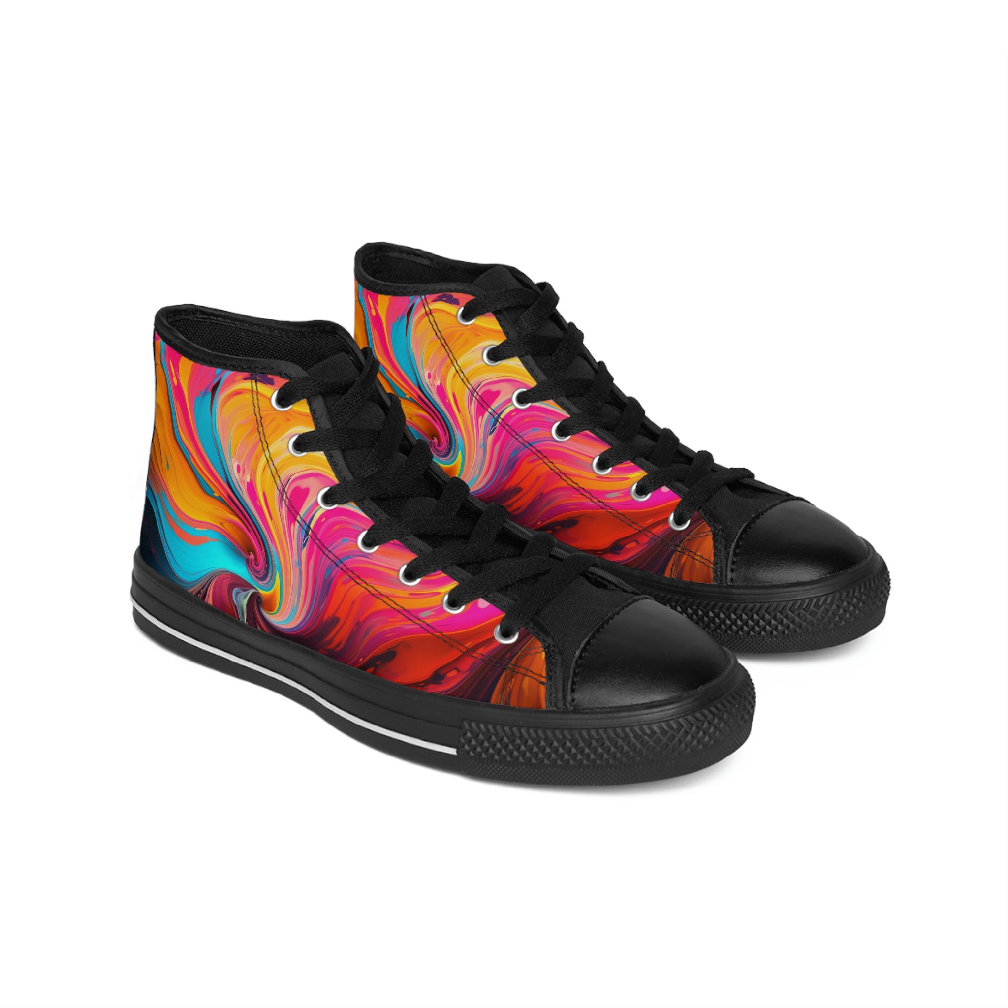 Men's Color Swirl Shoes